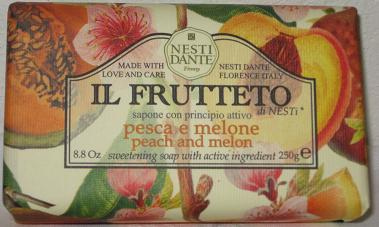Nesti Dante - Il Frutteto mýdlo Broskev a Meloun 250 g
