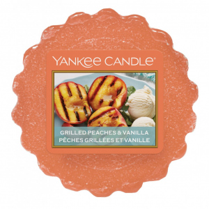 Yankee Candle Grilled Peaches&Vanila vosk do aroma lampy 22 g