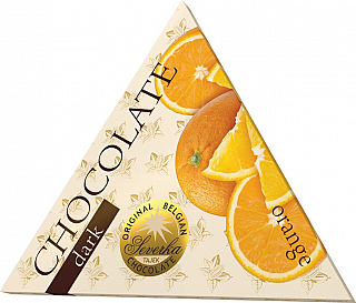 Severka Hořká čokoláda trojúhelník s pomerančem 50g