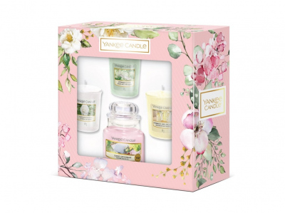 Yankee Candle dárková sada Garden Hideaway 3ks votivní+malá svíčka