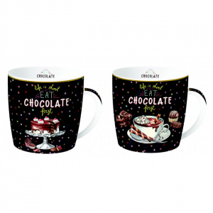 Sada porcelánových hrnků Hot Chocolate 350ml