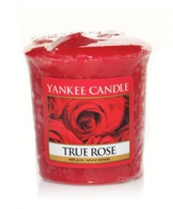 Yankee Candle True Rose votivní svíčka 49g