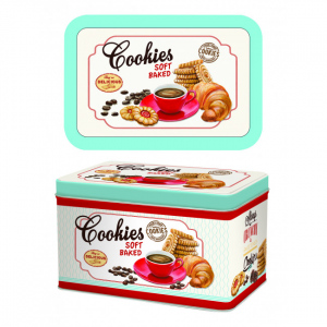 Plechová dóza na sušenky Cookies
