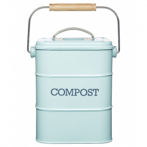 Plechový kompostér LIving Nostalgia modrý