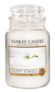 Yankee Candle Fluffy Towels Classic Velký 623g