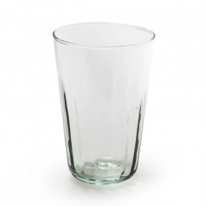 Skleněná váza z recyklovaného skla