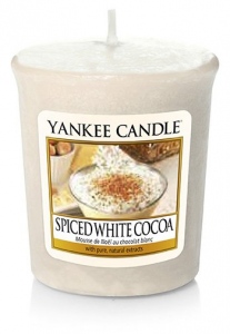 Yankee Candle Spiced White Cocoa votivní svíčka 49g