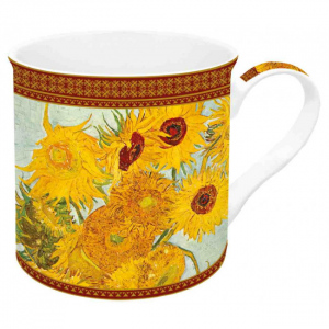 Porcelánový hrnek Vase With Twelve Sunflowers