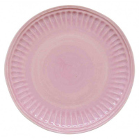 Porcelánový dezertní talíř Abitare růžový