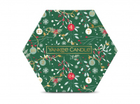 Yankee Candle Vánoční dárková sada 18ks čajová svíčka + svícen