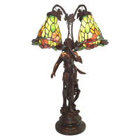 Stolní lampa Tiffany Cloches - 50*28*84 cm