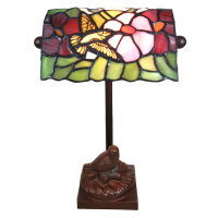 Bankovní stolní lampa Tiffany