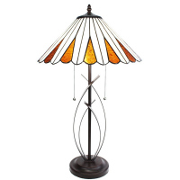 Stolní lampa Tiffany stylová barevná