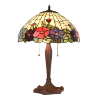 Stolní lampa Tiffany Květiny