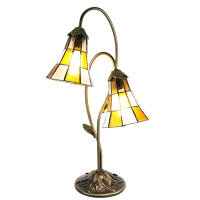 Stolní lampa Tiffany Zvonky
