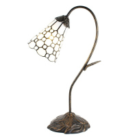 Stolní lampa Tiffany Kamínky
