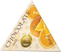 Severka Mléčná čokoláda trojúhelník s pomerančem 50g