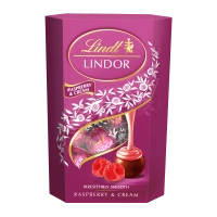 Lindor pralinky Maliny a smetana 200g