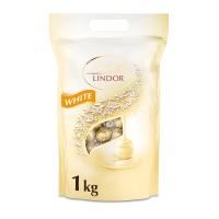 Lindt Lindor pralinky Bílá čokoláda 1000g (80ks)