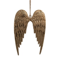 Závěsná Andělská křídla zlatá - malá
