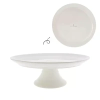 Podnos na dort White/BL