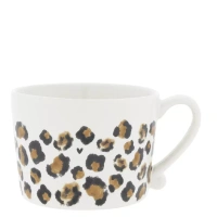 Keramický hrnek - Cup White/Leopard