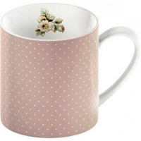 Porcelánový hrnek Pink Spots Cottage Flower 330ml